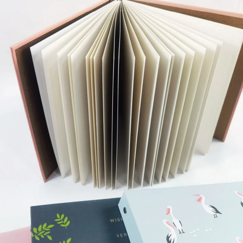 대형 사진 앨범 자체 접착식 25매 4/5인치 DIY 책장 앨범 (, 가족, 기념일, 결혼 사진 보관용)