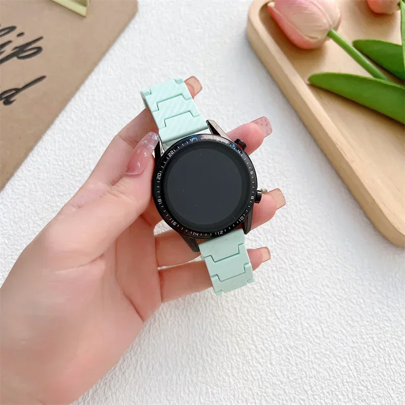 Carbon Fiber Watch Bracelet, 20mm 22mm Strap