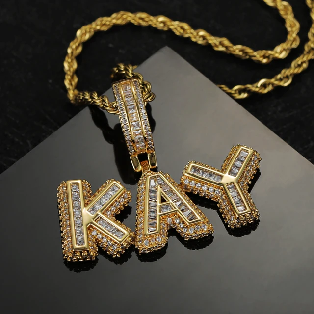 2026 Unisex Hip Hop XO Letter Pendant Necklace –23" Length