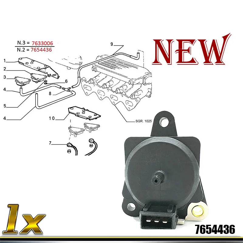 

Новый датчик давления впуска 3 бар 7654436 для Ford Ferrari Lancia 215810001101 APS0501