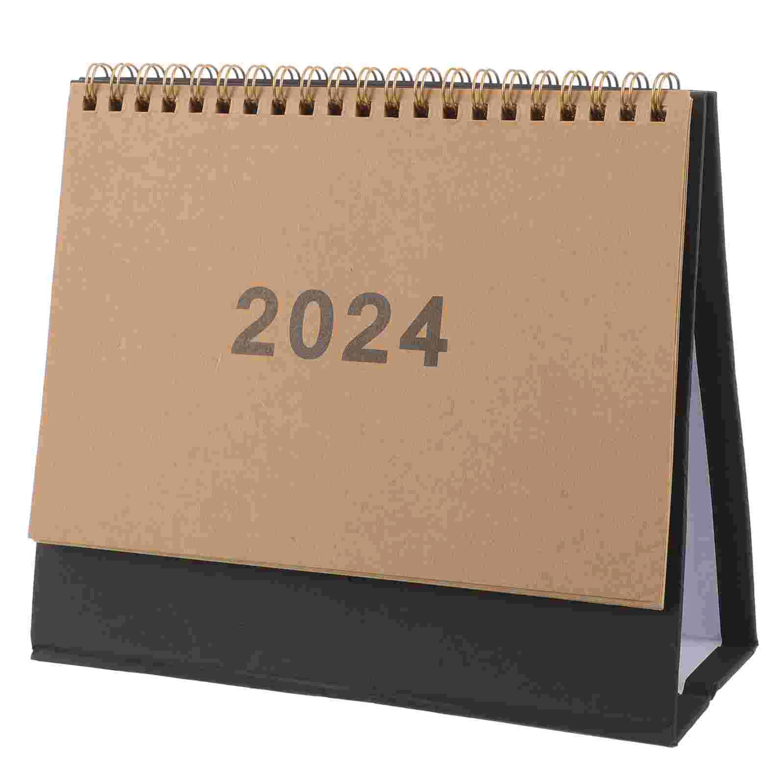 

2023 Desktop Calendar, May 2022- 2023 Multipurpose Desk Calendar Standing Desktop Calendar for Home Office New Year- Kraft