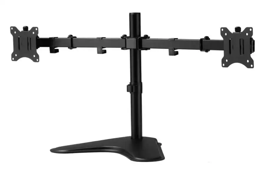 

Dual Articulating Arm Monitor Stand, Black