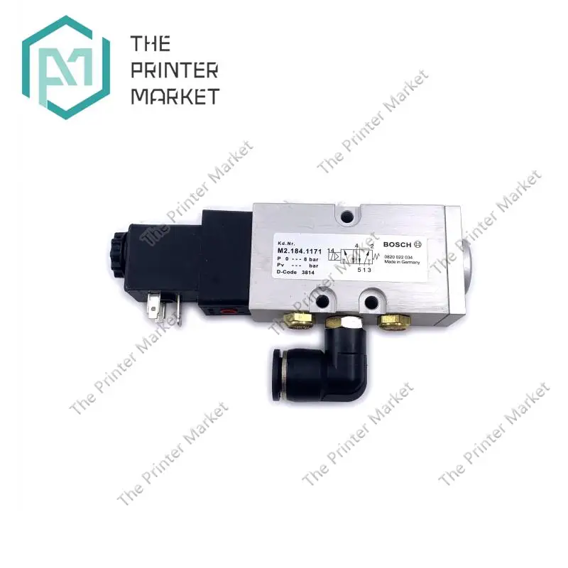 

M2.184.1171 Directional Control Valve 0 820 022 034 For Heidelberg SM74 SM52 SX52 PM74 Pneumatic System Pneumatic Parts