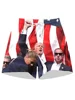2025 American Flag Donald Trump shorts Trump Election shooting picture Print Return Shorts Boys Beach Pants 2