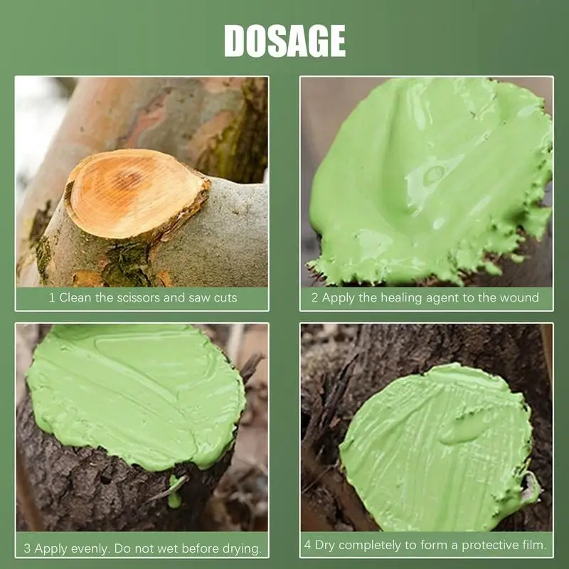 100g Grafting Tree Sealer Tree Wound Bonsai Cut Paste Plant Restoring Regrowth Sealant Smear Agent Protection Gardening Paste