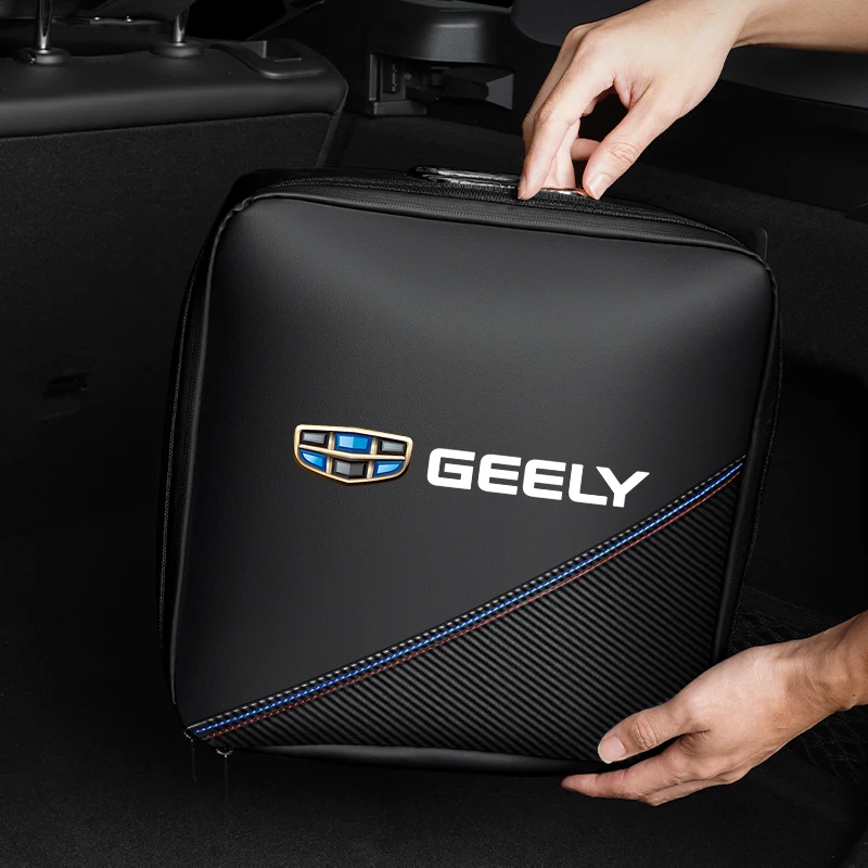 전기 자동차 충전기 케이블 정리 가방 Geely Boyue Haoyue Vision-X3 New emgrand Vision Binyue Jiaji 용 휴대용 핸드백