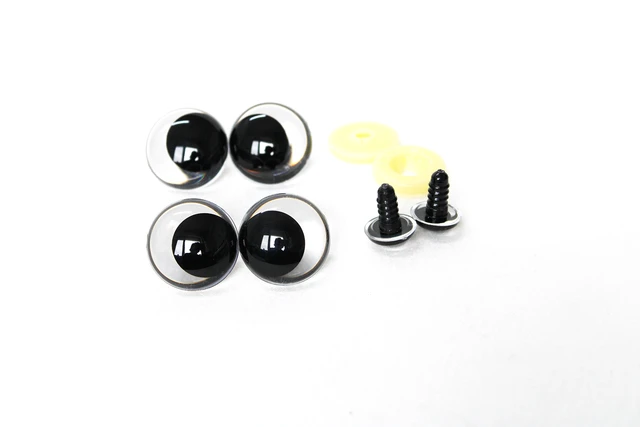 Cartoon Round Safety Eyes, 18mm Safety Eyes, 23mm Safety Eyes, 18mm  Pupils