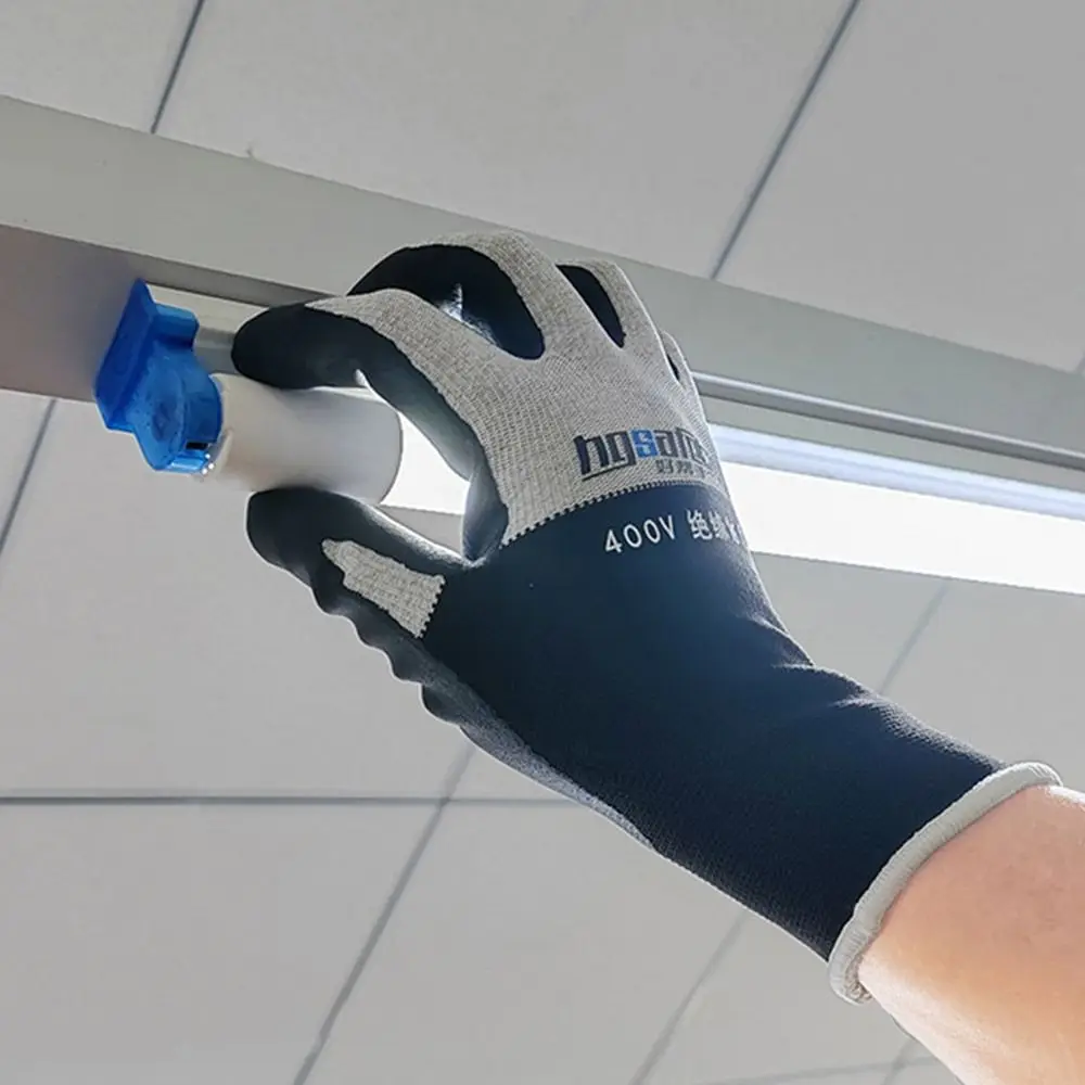 Ultrathin Electrician Insulating Gloves Withstanding Voltage 400V/500V Rubber Touch Screen Insulation Glove Industrial insulating gloves