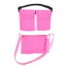 2 Pieces Mastectomy Drain Holder Bag 2 Pockets Supplies Waist Belt Carrier Drainage Bag Pouch 3