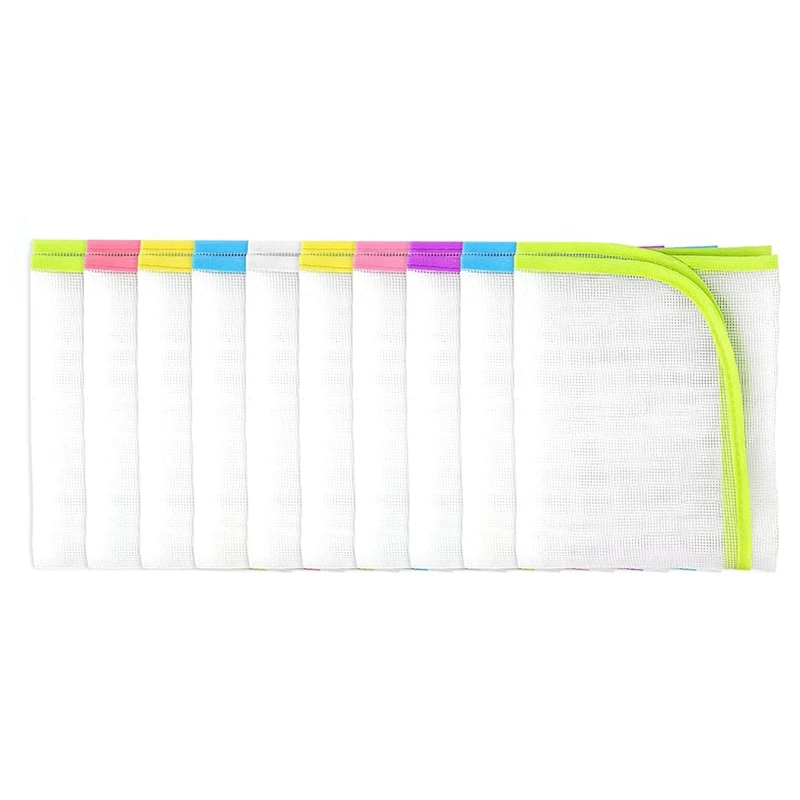 

15PCS Household Ironing Cloth Muti-Protective 24X16in Over Ironing Board Hanger Pressing Cloth For Ironing Reusable