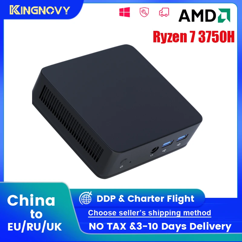 2023 New Cheap AMD Mini PC Ryzen 7 3750H 5 3550H Barebone Computer