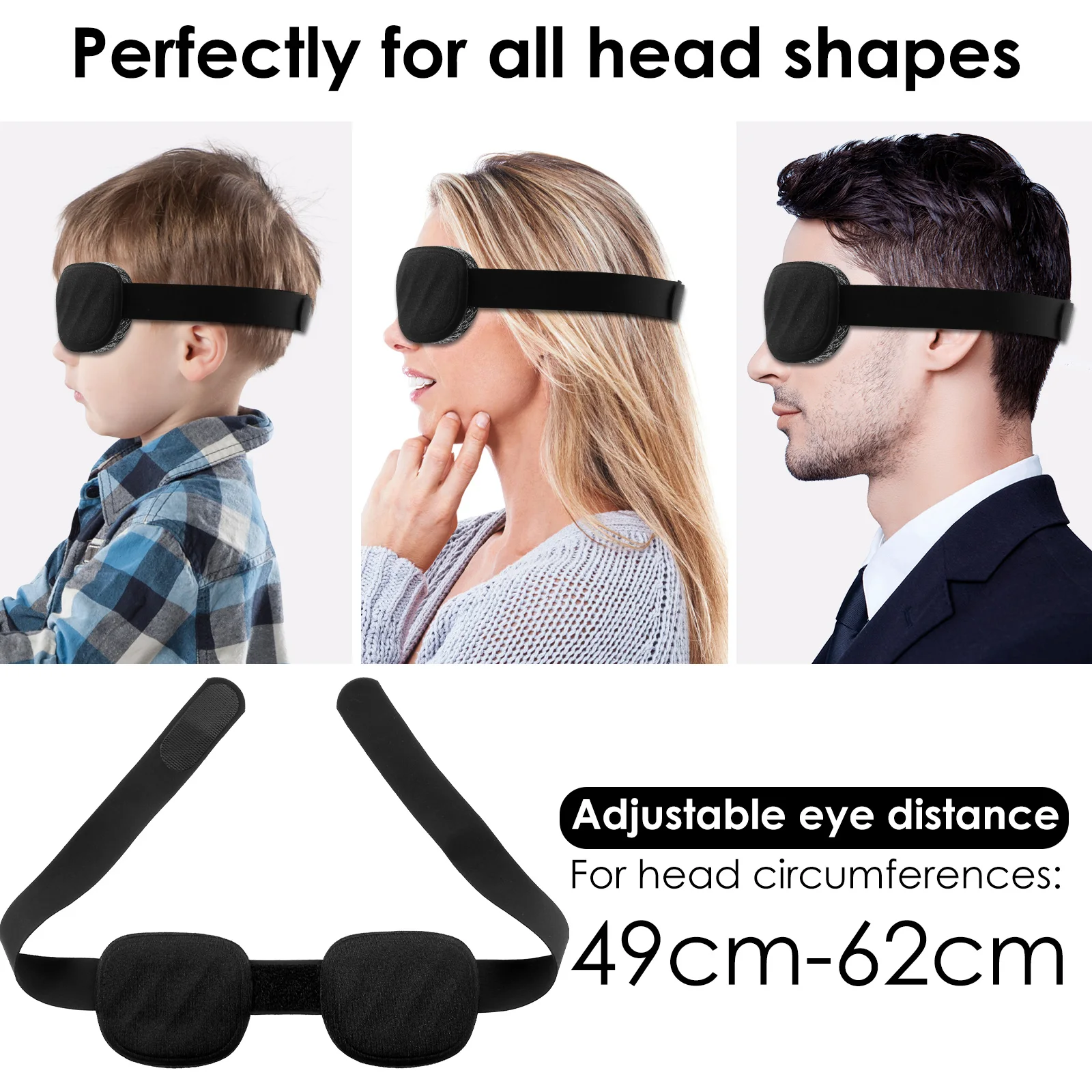 Polyester 3D Sleeping Mask for Travel and Night