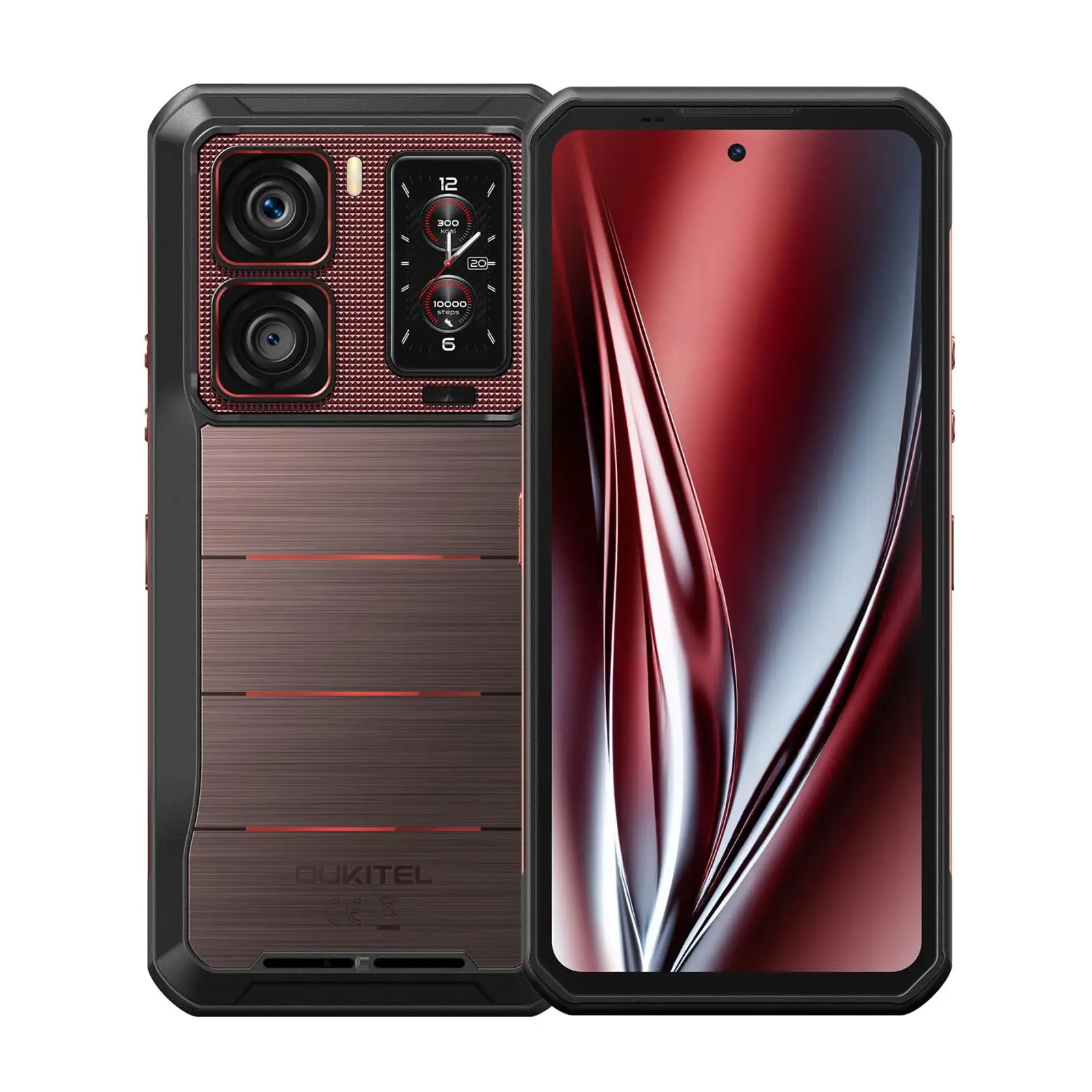 【5G対応】OUKITEL WP300 タフネススマホ Android 15 Oukitel WP300 NFCタフネススマホ 12GB+512GB 120W急速充電