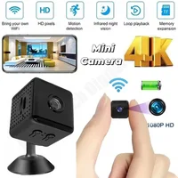 Mini Camera 1080P HD WiFi Remote Monitor Motion Detection Baby Pet Home Security Night Vision Built In Battery Camcorder 2025