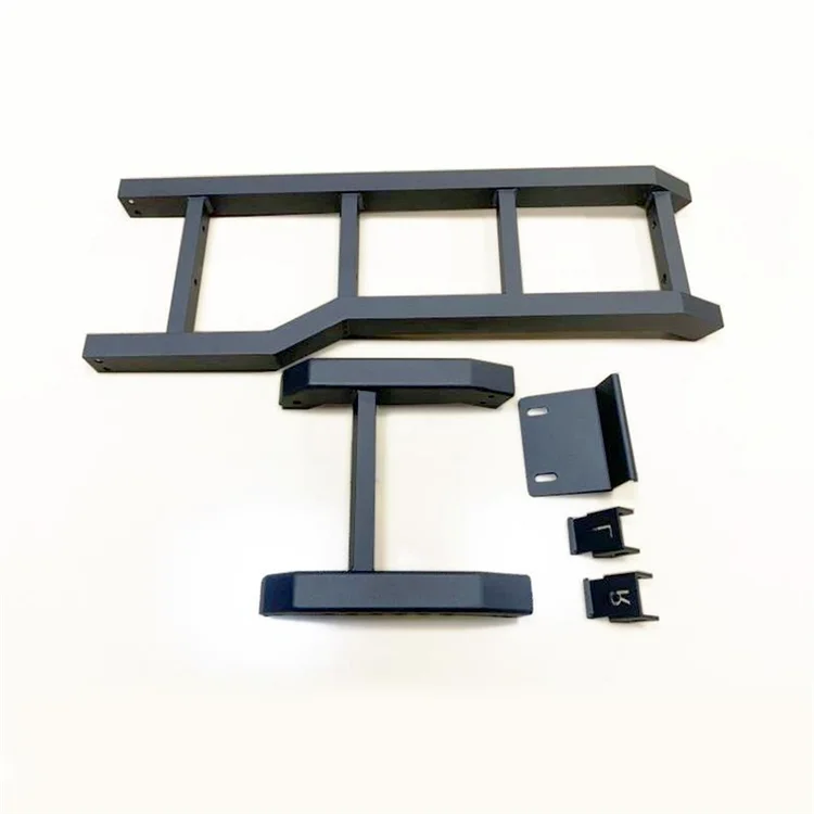 

Tailgate Ladder Kit Metal Stairs Rear Ladder for Suzuki Jimny JB64 JB74 2018 2019 2020 Car Rear Door Ladder Protection Framework