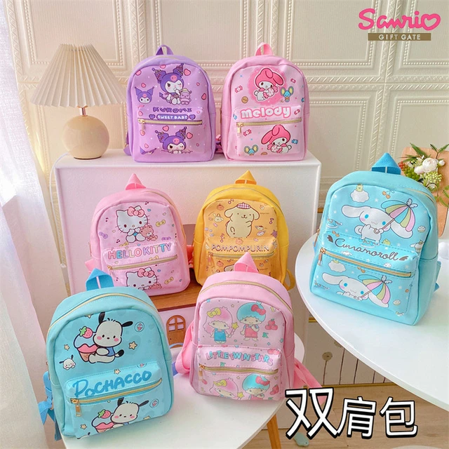 Baby Products Online - Sanrio Hello Kitty Messenger Bag Cartoon Melody Cool  Backpack Lomi Girl Plush School Bag Student Shoulder Bag Messenger Bag -  Kideno