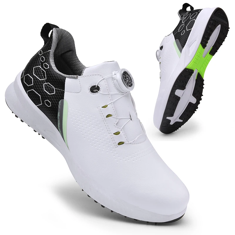 Men Professional Golf Shoes Spikes Golf Sneakers Big Size golf shoes