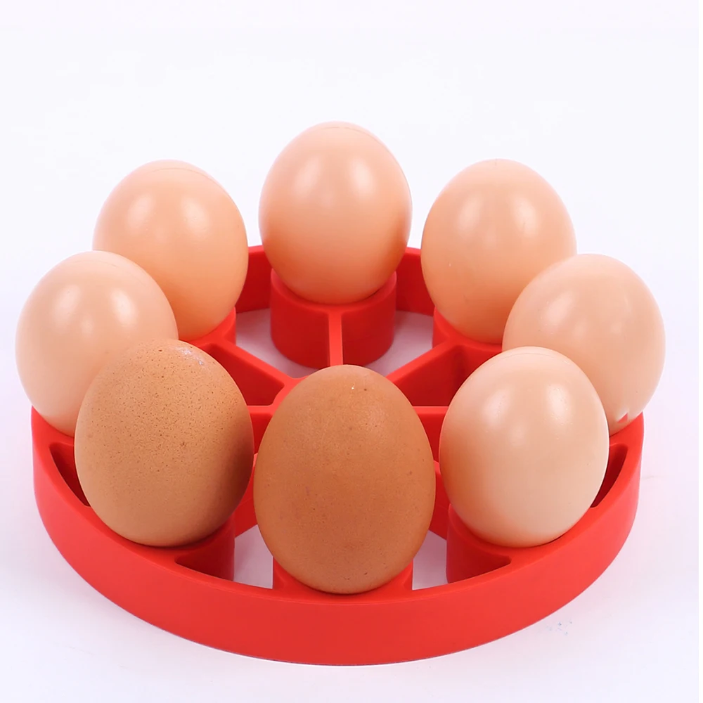 Silicone Egg Poacher and Steam Egg Rack for Kitchen