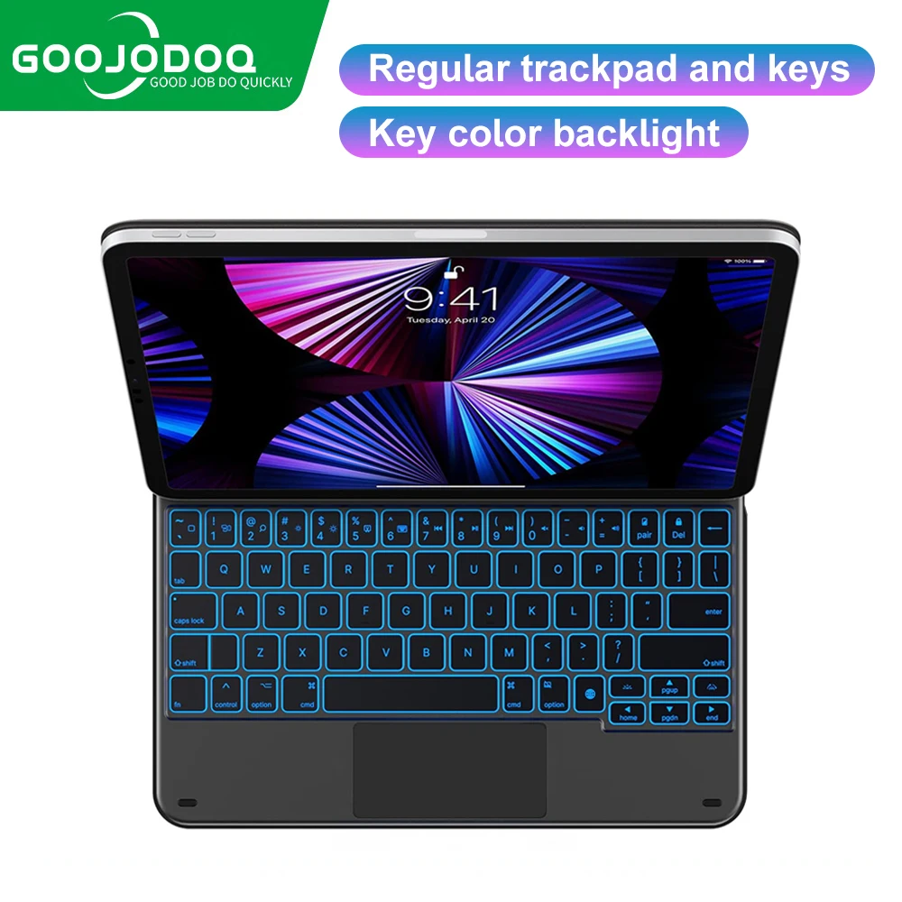 Backlight Magic Keyboard for iPad Pro 12 9 12.9 M2 2022 for iPad Pro 11 2022 10th Gneration iPad