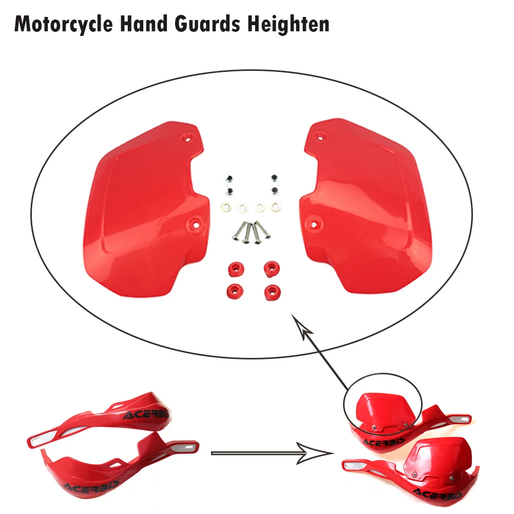 Off-Road Motorcycle Handguard Protector Shield - 22mm & 28mm
