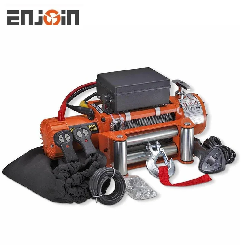 Enjoin 13500Lbs Verricello Per Auto Elettrica 12Volt/ 24V Ebay Più Venduto