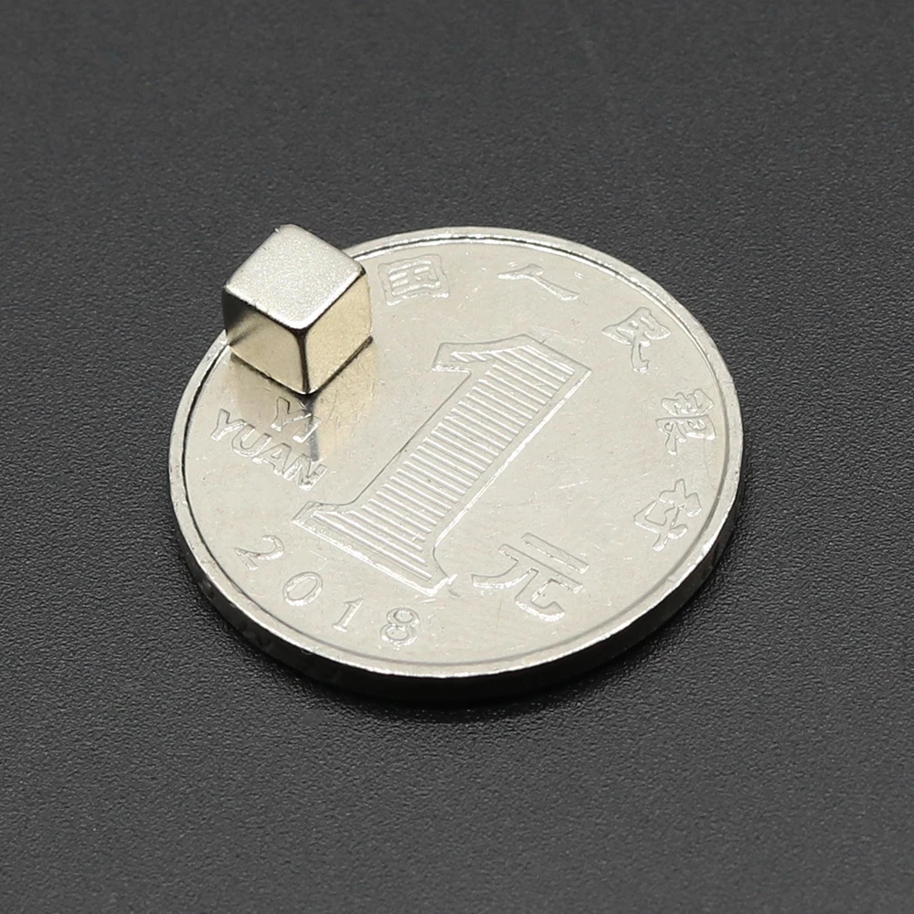 5X5X5MM Block Super Starker Magnet Leistungsstarke Neodym-Magnete N35 NdfeB Permanentmagnetische imanes Kühlschrankmagnet – Detail 4