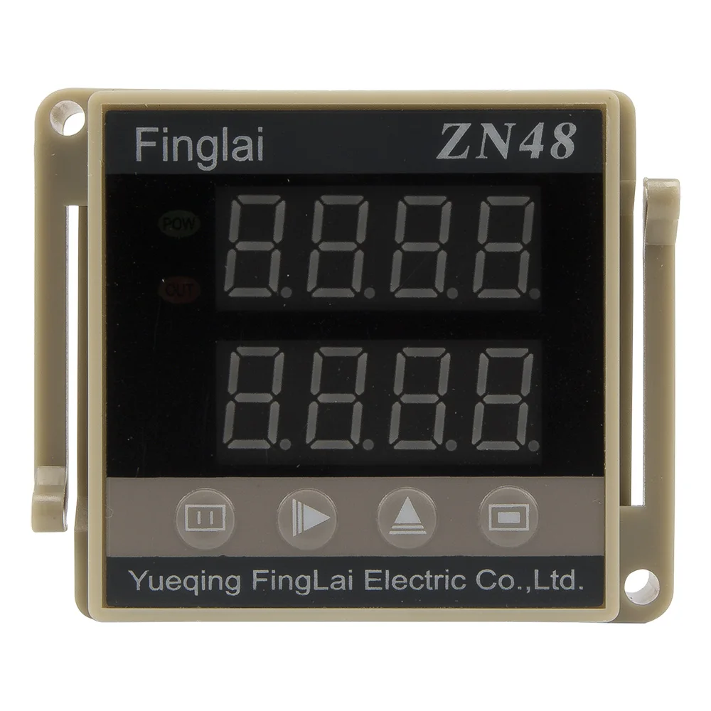 ZN48 series digital time relay counter AC 220V 380V DC 24V 12V electronic counter