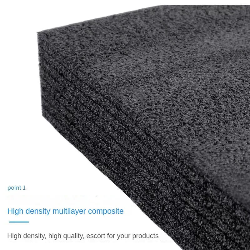 Toolbox Foam Packaging Foam Sheet High Density Cutting Polyethylene Foam Insert For Toolbox Shock-absorbing EPE Pearl Cotton Tool Organizer
