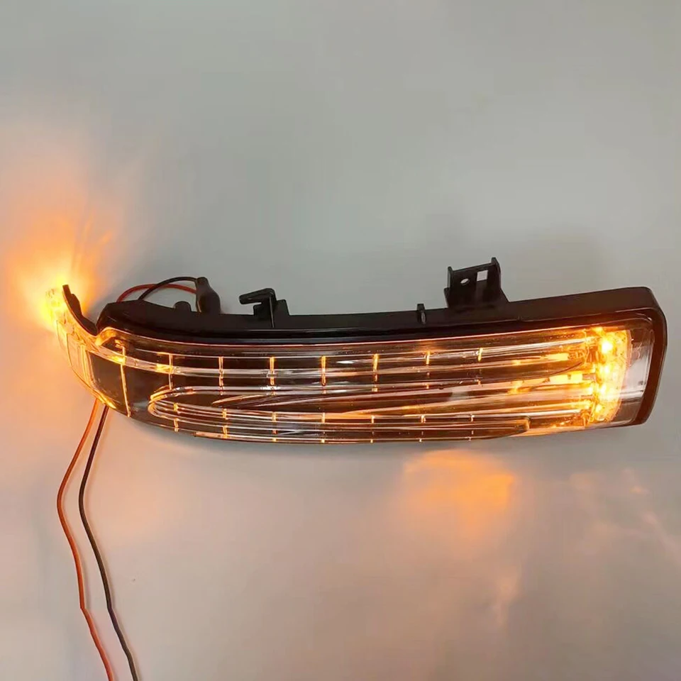 RAGBUSCLE Clear Lens Amber LED Side Mirror Turn Signal Light - Compatible With Mercedes Benz E-Coupe W207/C207 - View #13
