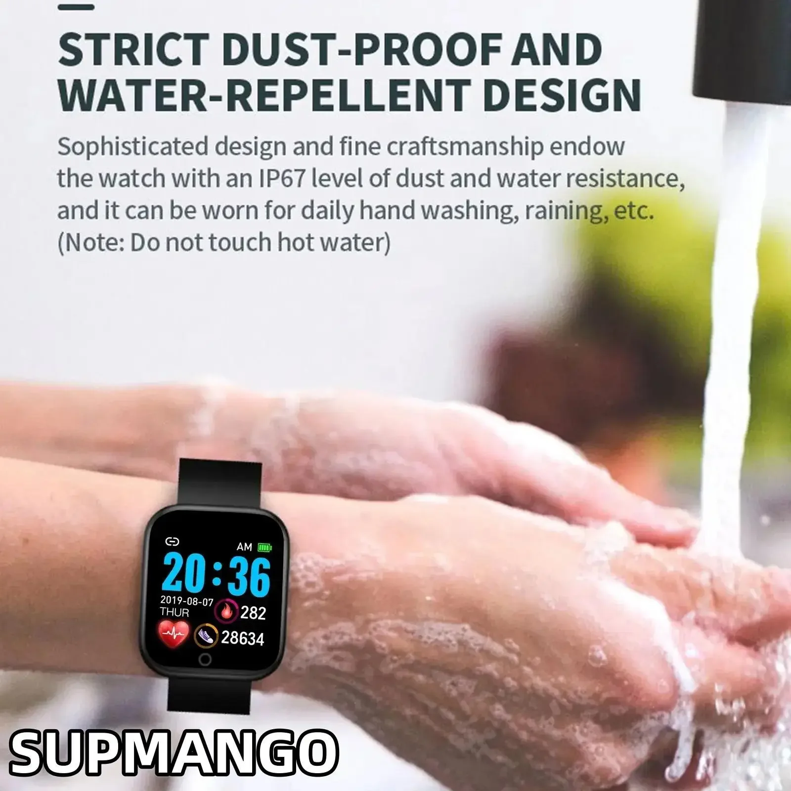 Y68 Real step count Sports Fashion Smart Watch Multifunctional Men And Women Networking Mobile Phone Music Fitness Sports Watch smart watch