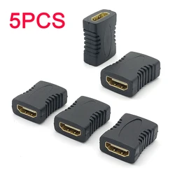 HDMI-Enhanced Extender Connector Adapter for High-Definition Displays (5pcs)