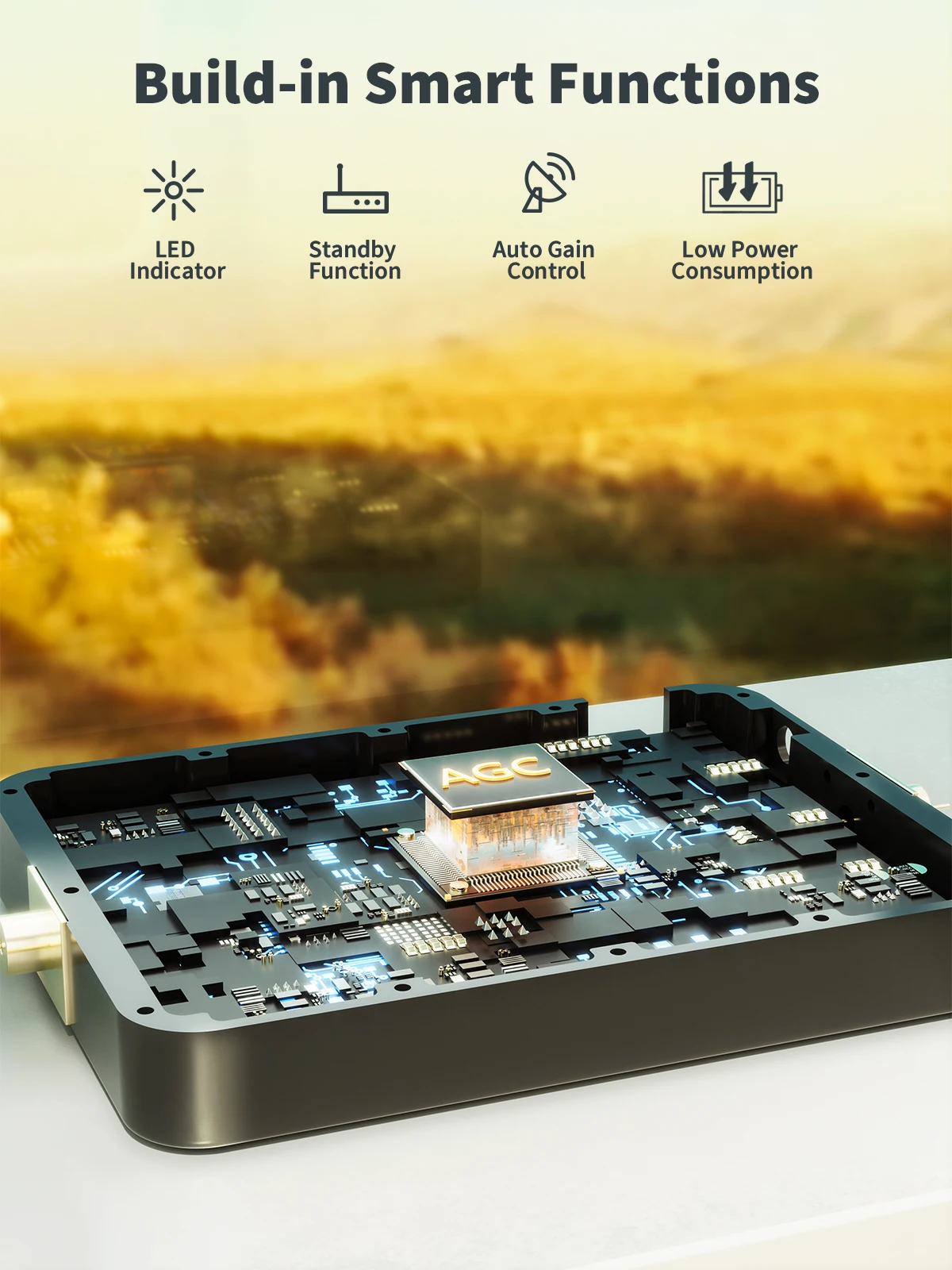 Phonetone Vehicle Cell Phone Booster-Boosts 5G/4G LTE Signal on Band 2/4/5/12/13/17, FCC Approved