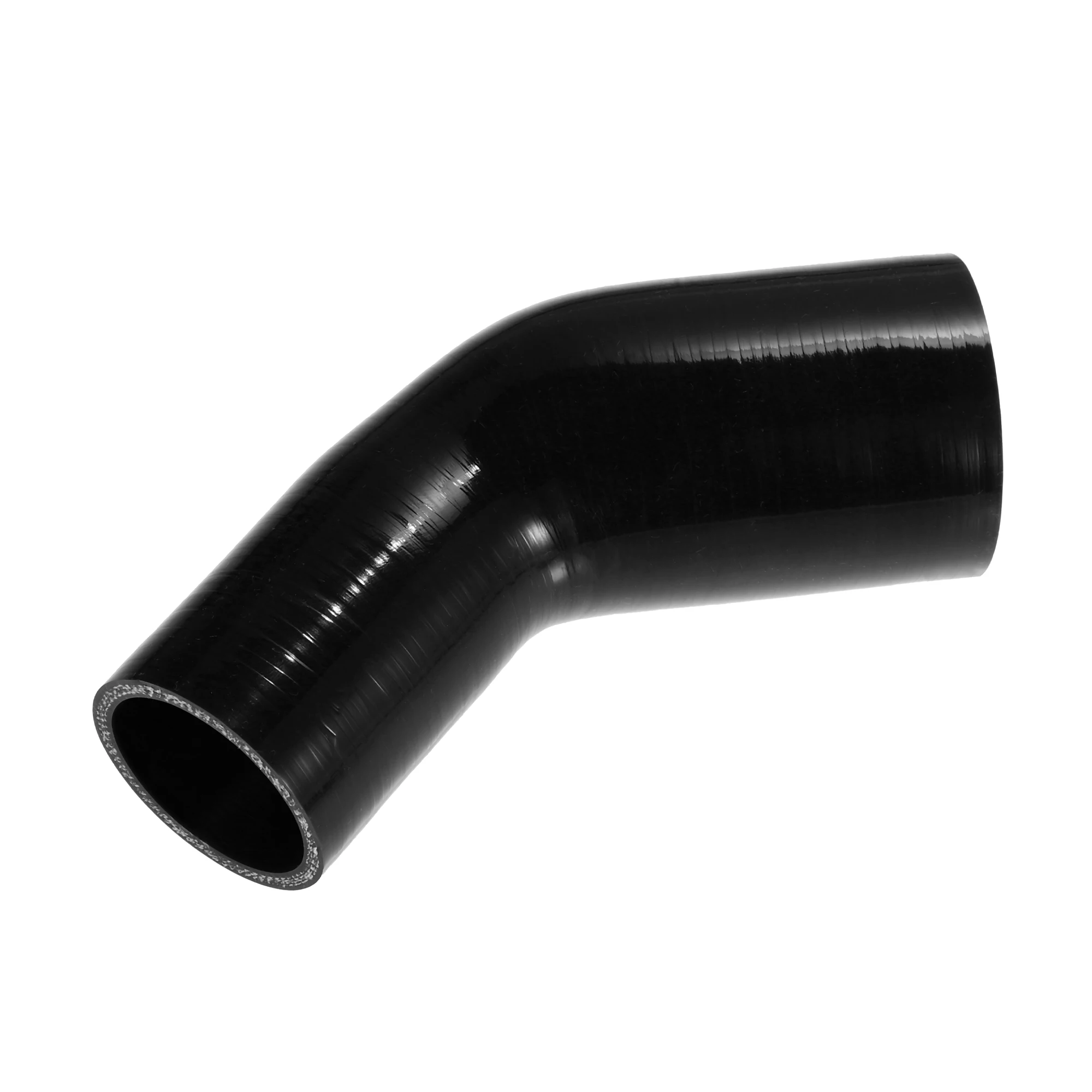 45 Degree 51mm-63mm 70mm-76mm ID 4Ply Car Elbow Reducer Silicone Hose Coupler Intercooler Tube Intake Piping silicone hose silicone hose connector hose end fitting adapter