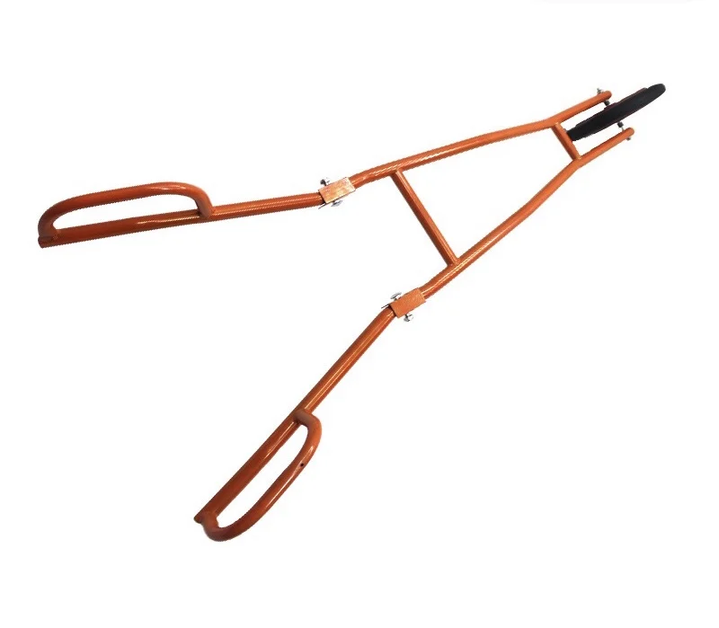 Hand Push single Wheel Ground Drilling Frame Agricultural Hole Drilling Ground Frame