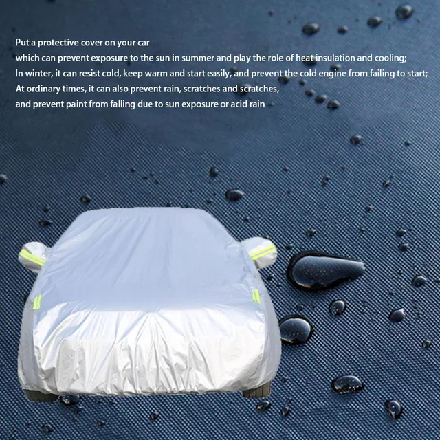 Housse De Voiture Pour Mercedes Classe S W220 (1998-2005) - Imperméable, Anti-UV, Anti-Poussière - 504x186x144cm