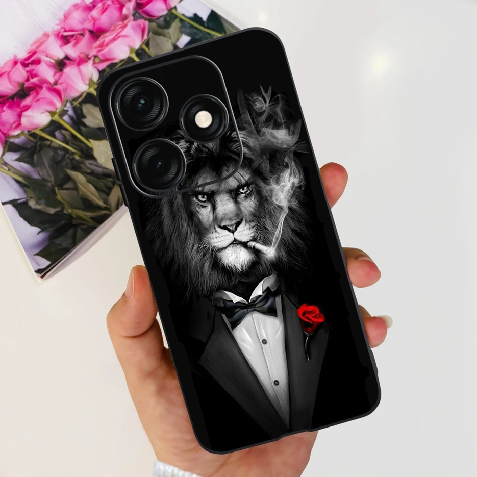 Stylish Shockproof Painted Phone Case with Soft Bumper