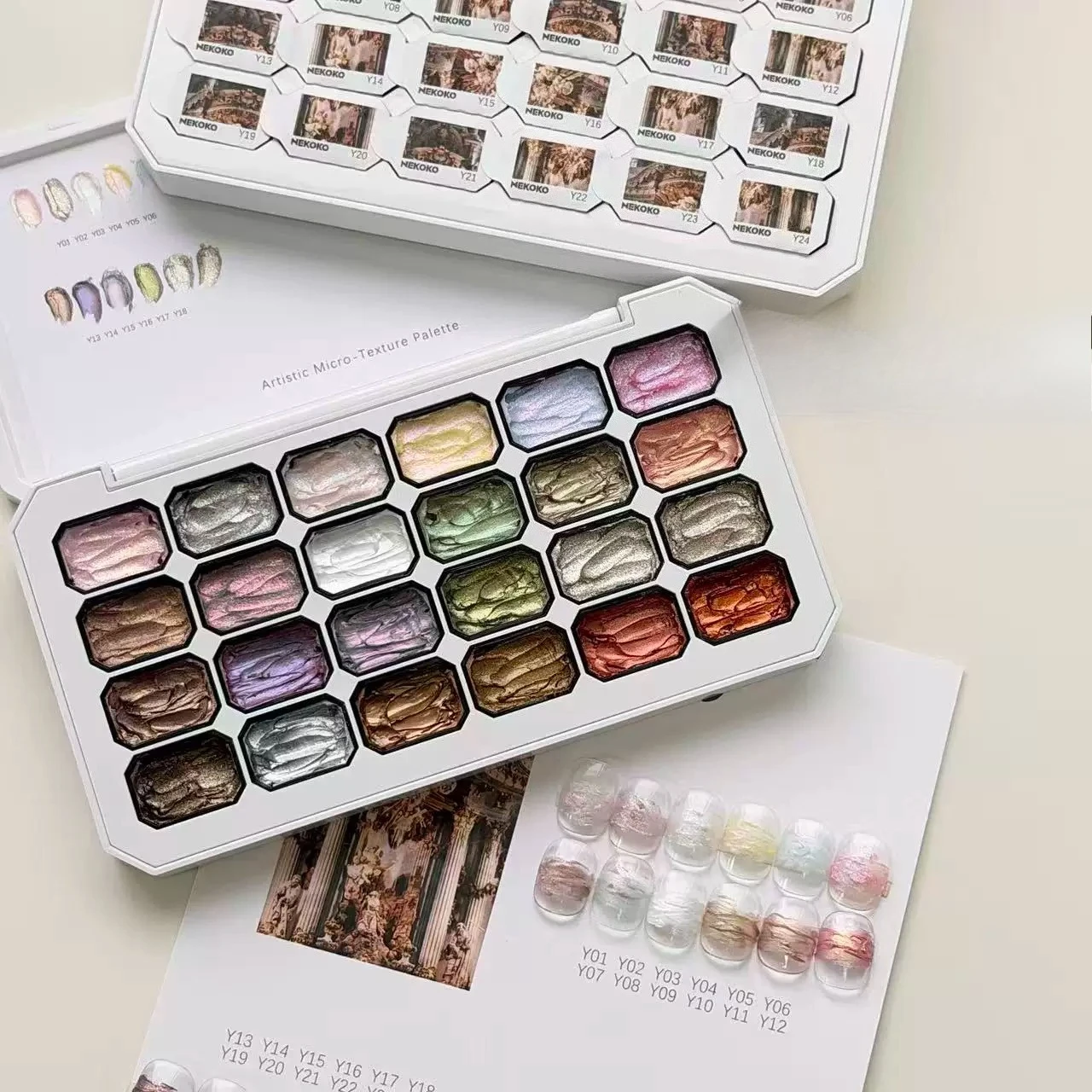 Gel Modellante Effetto 3D in Polvere per Decorazione Unghie, Gel per Pittura Floreale Fai-da-Te, Gel Micro-Scolpito per Manicure - immagine 5