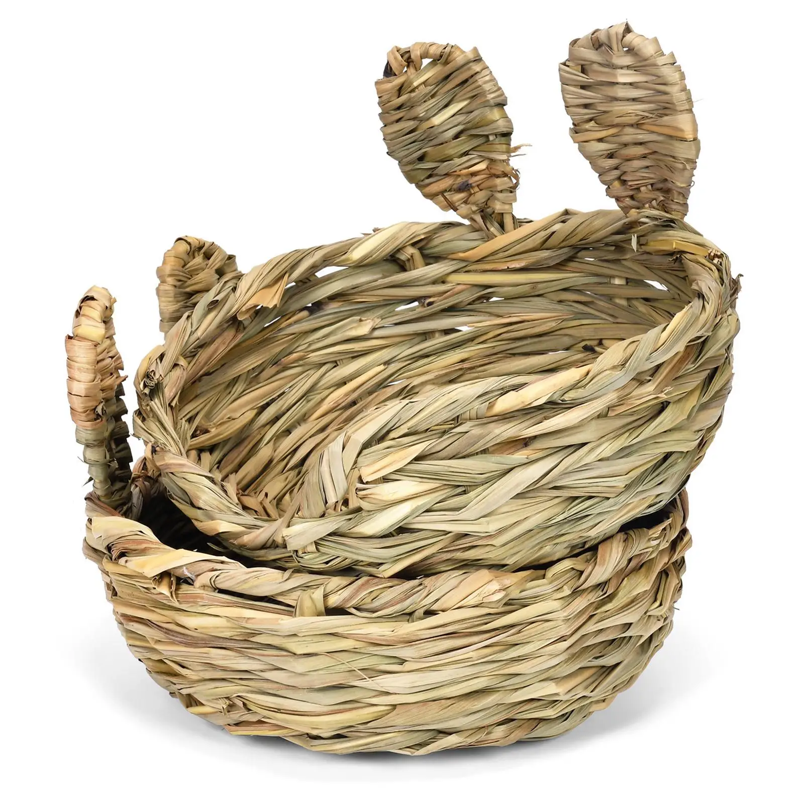 Rabbit Grass Bed House For Rabbits Squirrel Guinea Pigs Chinchilla pet sleeping bed pet house
