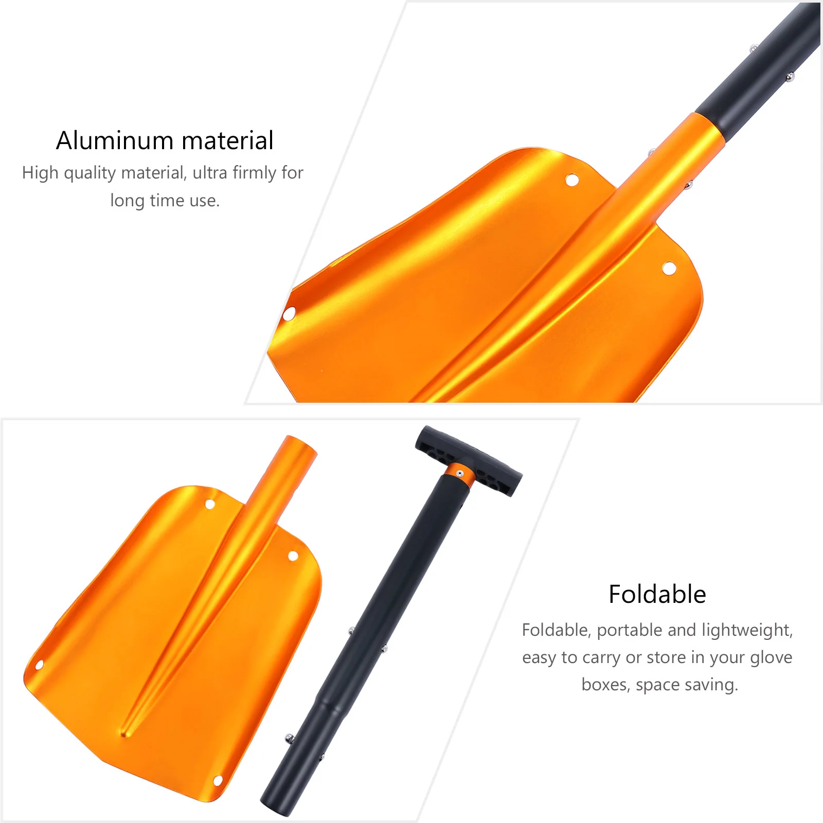 Folding Winter Snow for Car Ice Scraper Frost Removal Outdoor Tool Automotive
