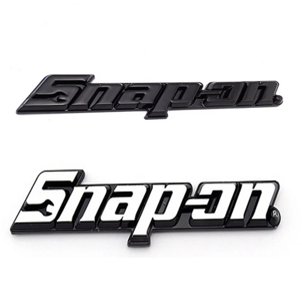 1 Pezzo 117Mm Auto Abs Strumenti 3D Logo Badge Fender Trunk Stickers Emblema Snap On Tool Box Adesivi Decalcomania Accessori