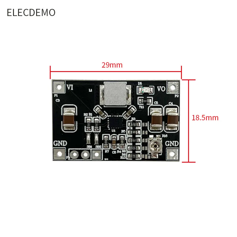 TPS63070 automatic voltage regulation module voltage adjustable 2.5-9V lithium battery voltage regulation low ripple