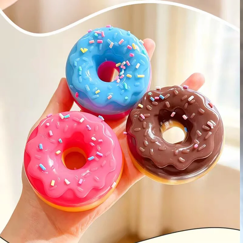 Enhanced Sensory Fidget Donut Toy for Stress Relief and Focus