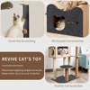 Trimmable Cat Scratch Sofa Mat,Self-adhesive Cat Scratching Carpet for Furniture Protection,Multi-Purpose Cats Scratching Pad 4