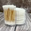 Acrylic Storage Box Bathroom Jar Makeup Organizer Cotton Round Pad Holder Cotton Swab Box Holder Dispenser Organizer Jar 3