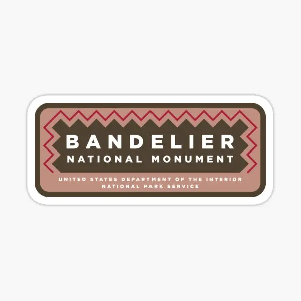 

Bandelier National Monument Sign 5PCS Car Stickers for Car Home Cute Fridge Wall Anime Room Stickers Print Motorcycle Bumper