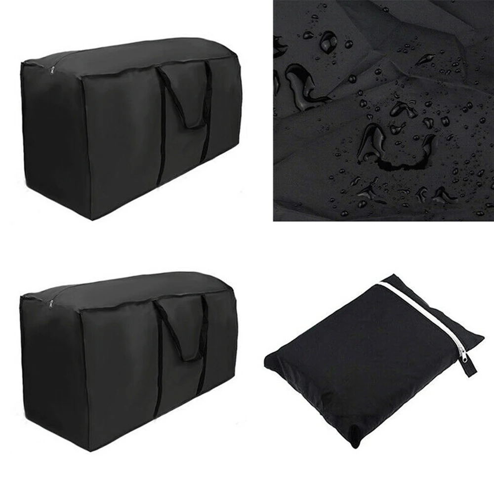 Garden Furniture Cushion Storage Bag Waterproof Anti-UV Heavy Duty Rip Proof 210D Oxford Fabric Christmas Tree Storage Bag 3