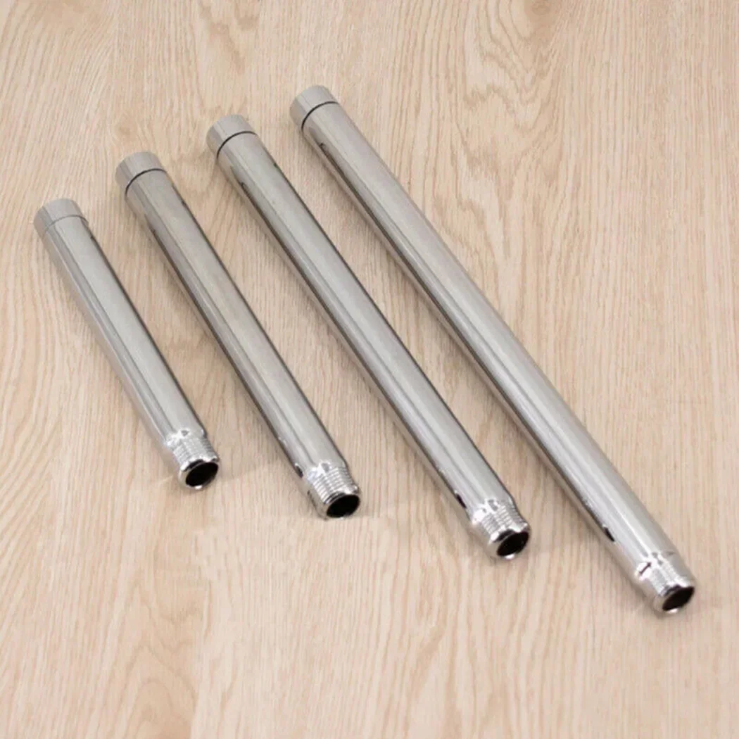 Shower Pipe Extension Shower Head Extender Stainless-Steel Chrome Shower Head Extension Pipe