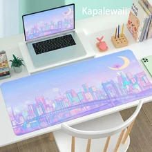 

Large Computer Mouse Pad Xxl MousePad Big Table Mat Playing Desk Keyboard Games Mousepad Accessoires For Sailor Moon Landscape