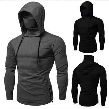 Sweatshirts Men Hoodies Full Sleeve Casual Regular Tops Solid Sweatshirt Zipper Simple Drawstring Top Slim Fit Autumn 2024 1
