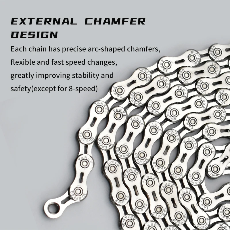 トップス S customize chain tank TANKE Bike Chain S8 S9 S10 S11 S12 MTB Road Bicycle Chains